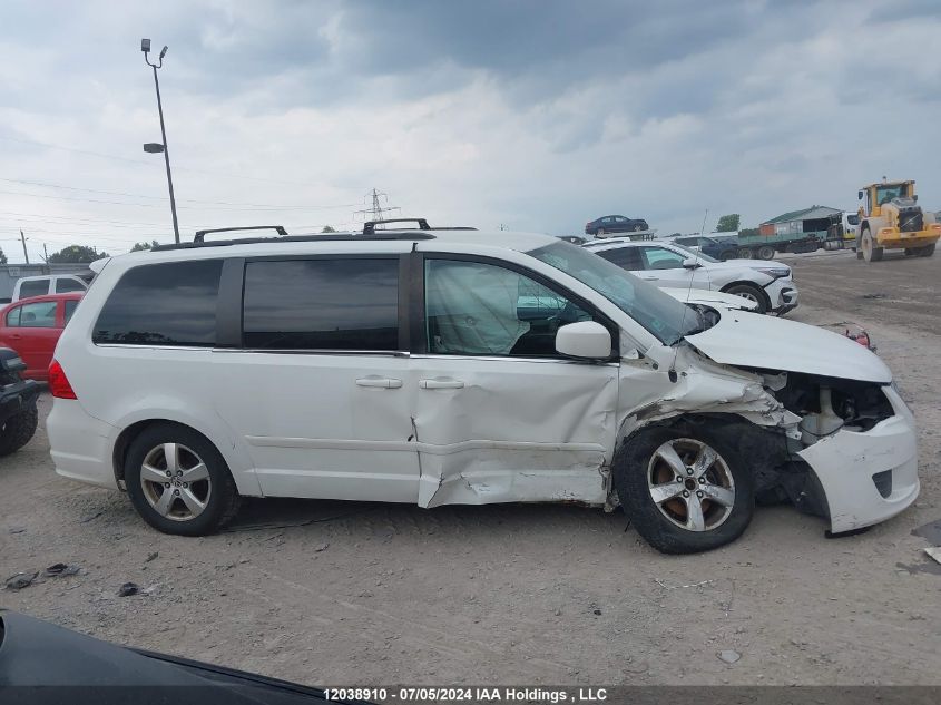 2011 Volkswagen Routan Se VIN: 2V4RW3DG7BR789552 Lot: 12038910