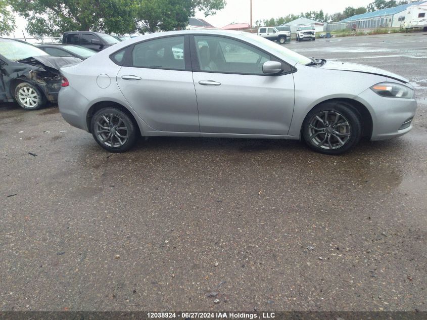 2015 Dodge Dart Sxt VIN: 1C3CDFBB5FD320665 Lot: 12038924