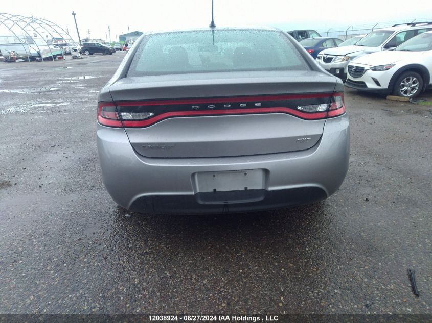 2015 Dodge Dart Sxt VIN: 1C3CDFBB5FD320665 Lot: 12038924