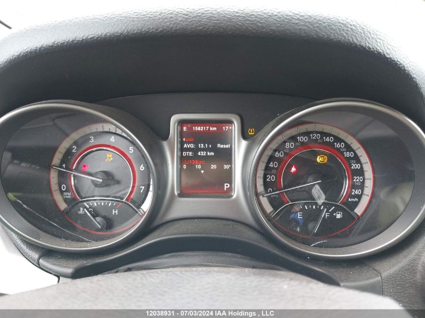 2017 Dodge Journey Crossroad VIN: 3C4PDDGG2HT706706 Lot: 12038931