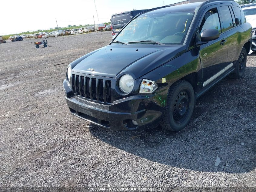 2010 Jeep Compass Sport/North VIN: 1J4NF4FB3AD622598 Lot: 12038944