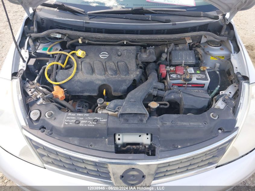 2008 Nissan Versa S/Sl VIN: 3N1BC13E98L369275 Lot: 12038945