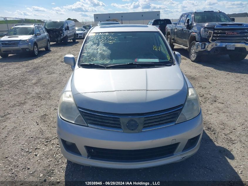 2008 Nissan Versa S/Sl VIN: 3N1BC13E98L369275 Lot: 12038945