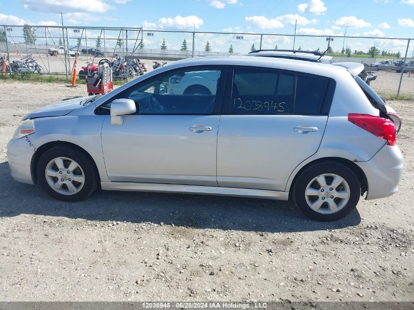 2008 Nissan Versa S/Sl VIN: 3N1BC13E98L369275 Lot: 12038945