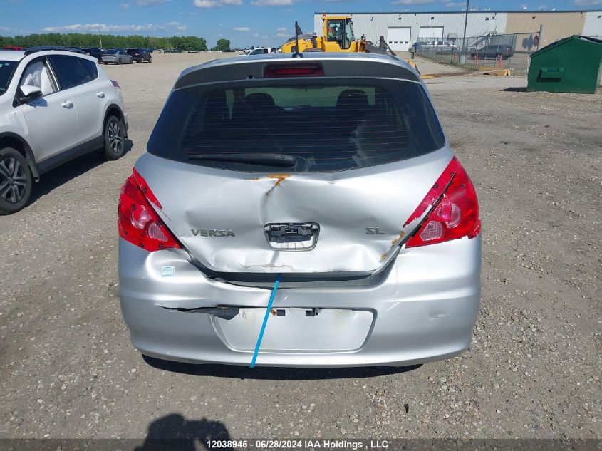 2008 Nissan Versa S/Sl VIN: 3N1BC13E98L369275 Lot: 12038945