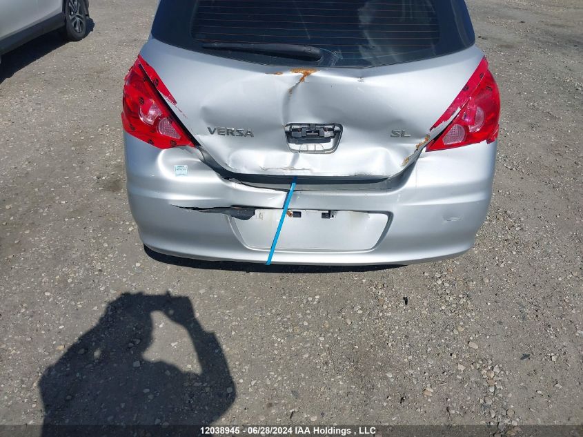 2008 Nissan Versa S/Sl VIN: 3N1BC13E98L369275 Lot: 12038945