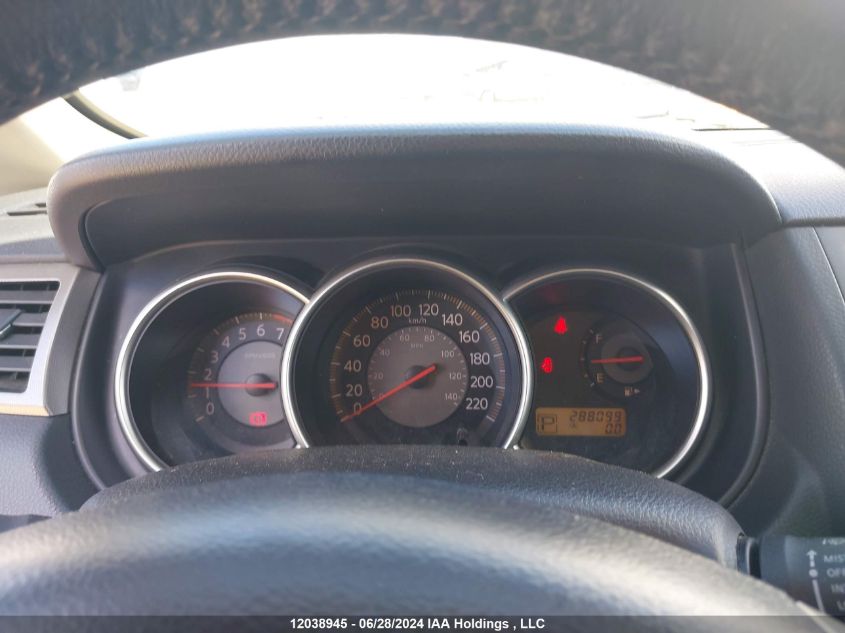 2008 Nissan Versa S/Sl VIN: 3N1BC13E98L369275 Lot: 12038945