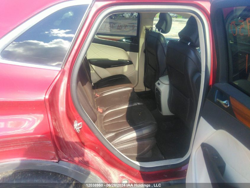 2016 Lincoln Mkc Reserve VIN: 5LMTJ3DH0GUJ14751 Lot: 12038950