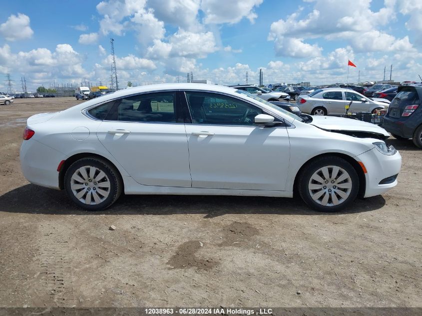 2016 Chrysler 200 VIN: 1C3CCCFB4GN190966 Lot: 12038963