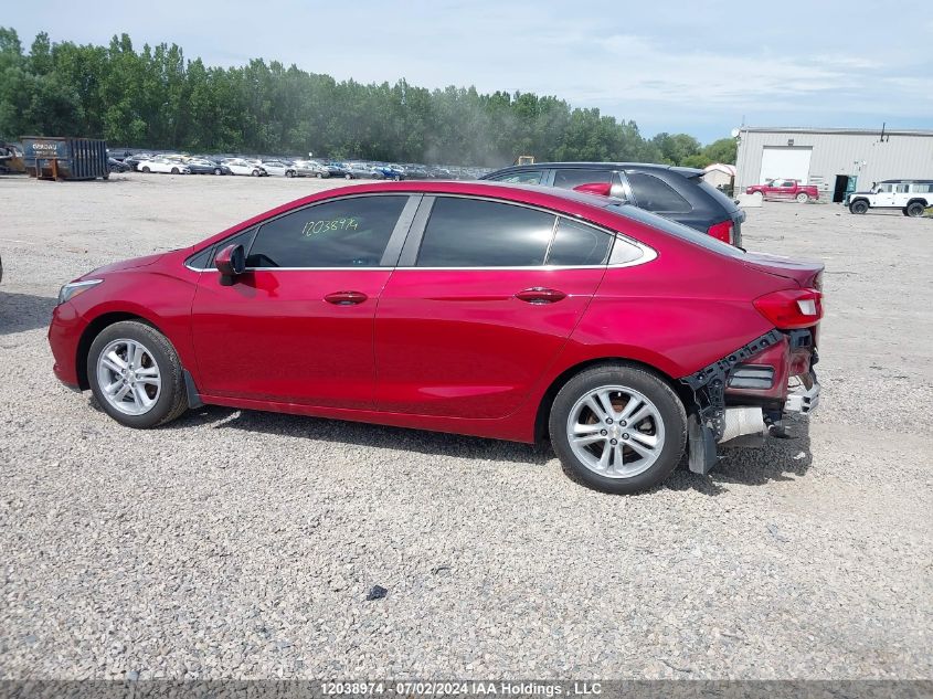 2017 Chevrolet Cruze VIN: 3G1BE5SMXHS507458 Lot: 12038974