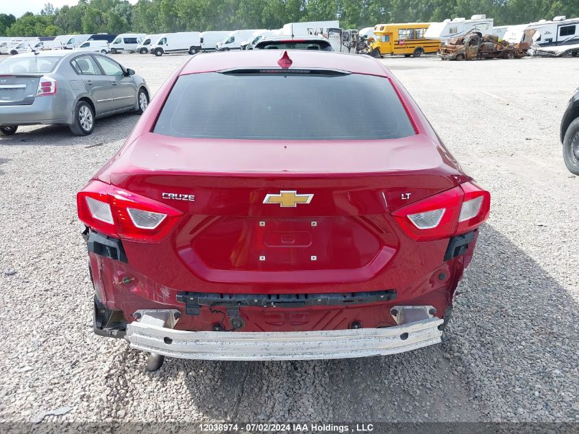 2017 Chevrolet Cruze VIN: 3G1BE5SMXHS507458 Lot: 12038974