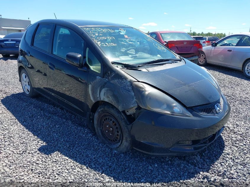 2013 Honda Fit VIN: LUCGE8H57D3005727 Lot: 12038986