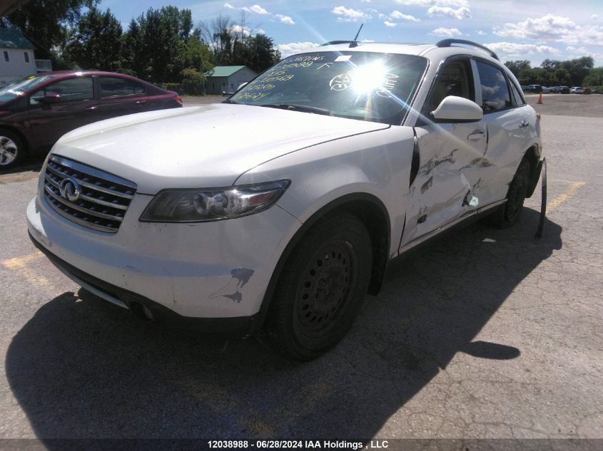 2007 Infiniti Fx35 VIN: JNRAS08W57X210568 Lot: 12038988