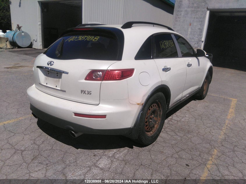 2007 Infiniti Fx35 VIN: JNRAS08W57X210568 Lot: 12038988
