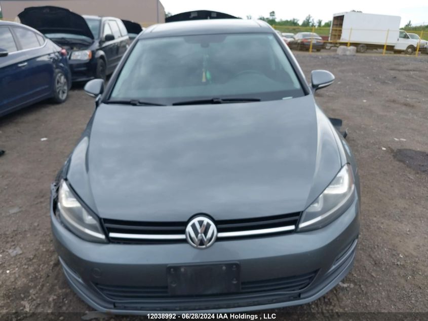 2015 Volkswagen Golf VIN: 3VW217AU5FM007139 Lot: 12038992