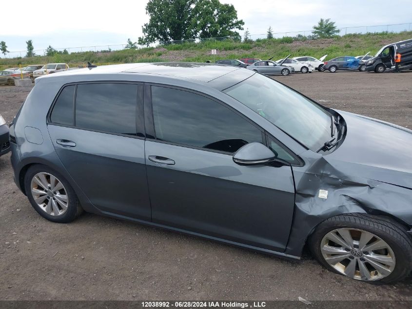 2015 Volkswagen Golf VIN: 3VW217AU5FM007139 Lot: 12038992