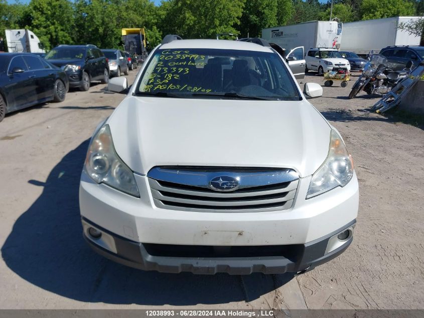 2012 Subaru Outback VIN: 4S4BRGBC8C3273393 Lot: 12038993