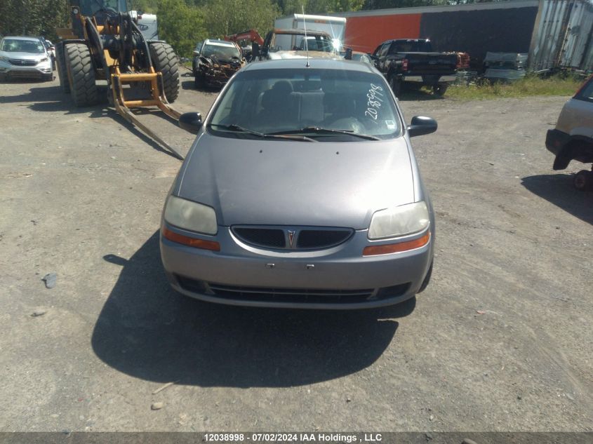 2006 Pontiac Wave VIN: KL2TD59636B526824 Lot: 12038998