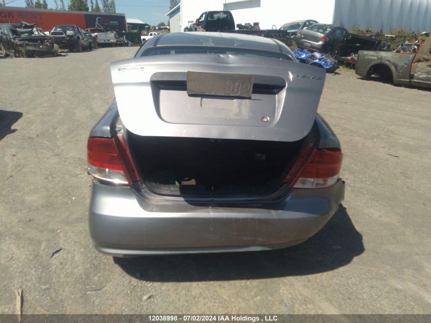 2006 Pontiac Wave VIN: KL2TD59636B526824 Lot: 12038998