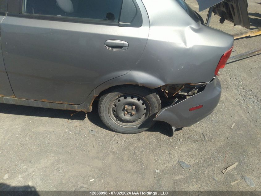 2006 Pontiac Wave VIN: KL2TD59636B526824 Lot: 12038998