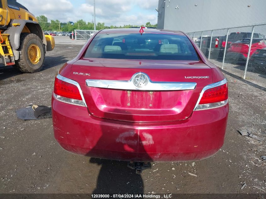 2010 Buick Lacrosse VIN: 1G4GJ5EG3AF171172 Lot: 12039000