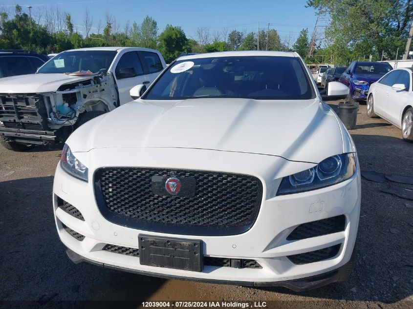 2020 Jaguar F-Pace VIN: SADCK2GX3LA619362 Lot: 12039004