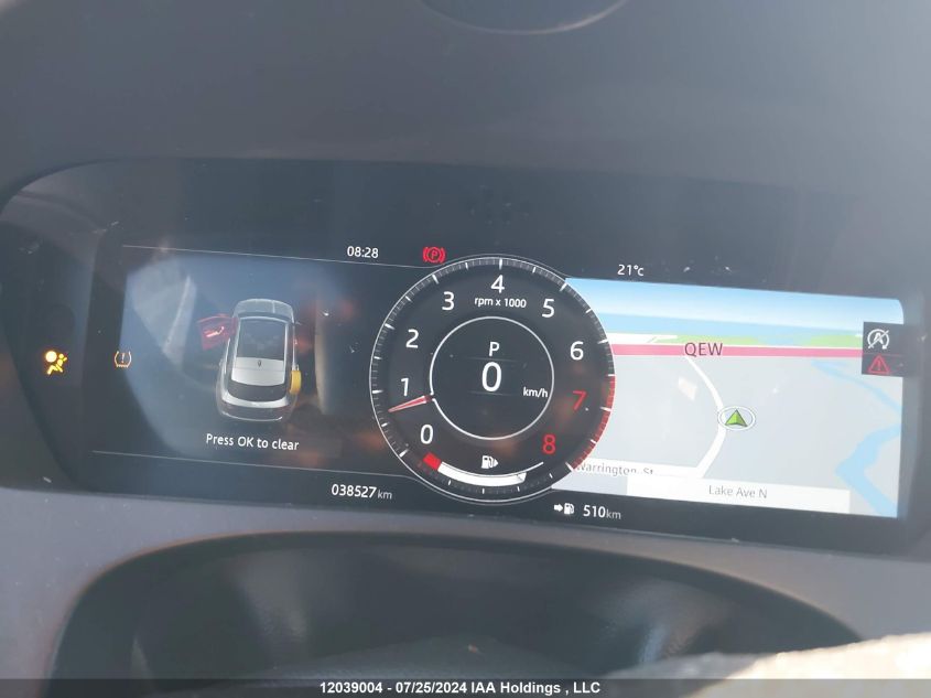 2020 Jaguar F-Pace VIN: SADCK2GX3LA619362 Lot: 12039004