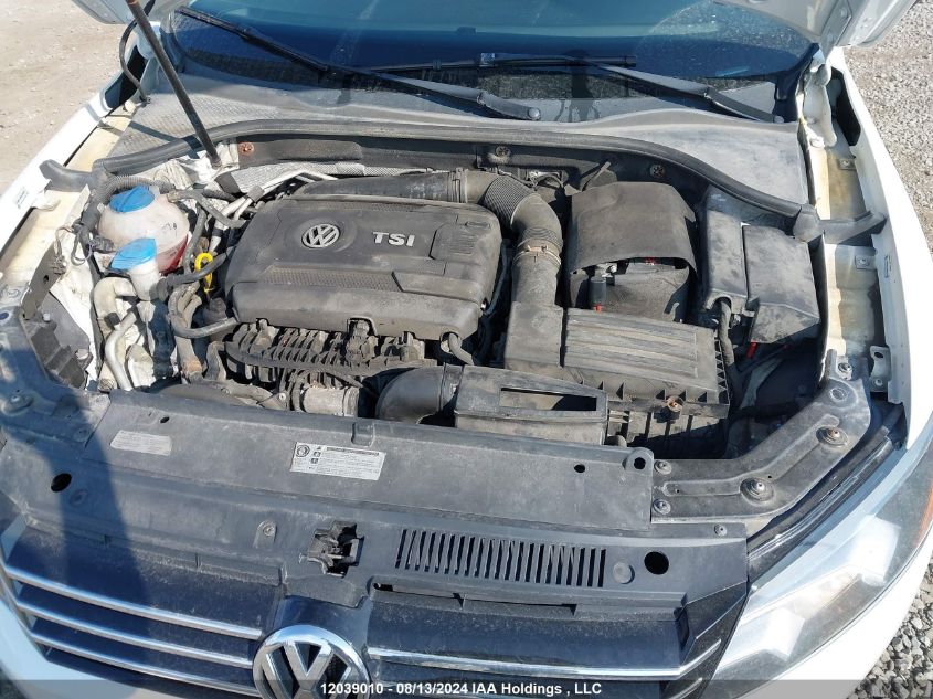 2014 Volkswagen Passat VIN: 1VWAS7A36EC097496 Lot: 12039010