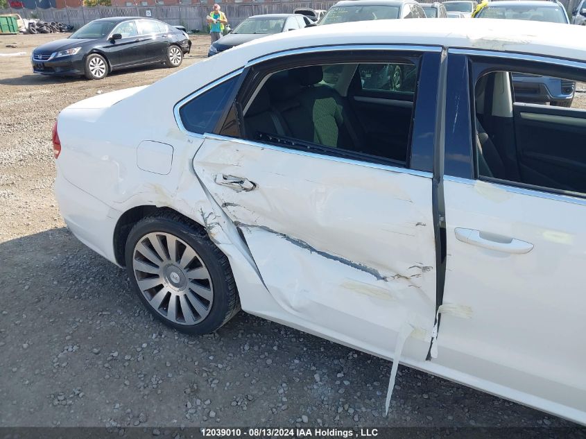 2014 Volkswagen Passat VIN: 1VWAS7A36EC097496 Lot: 12039010