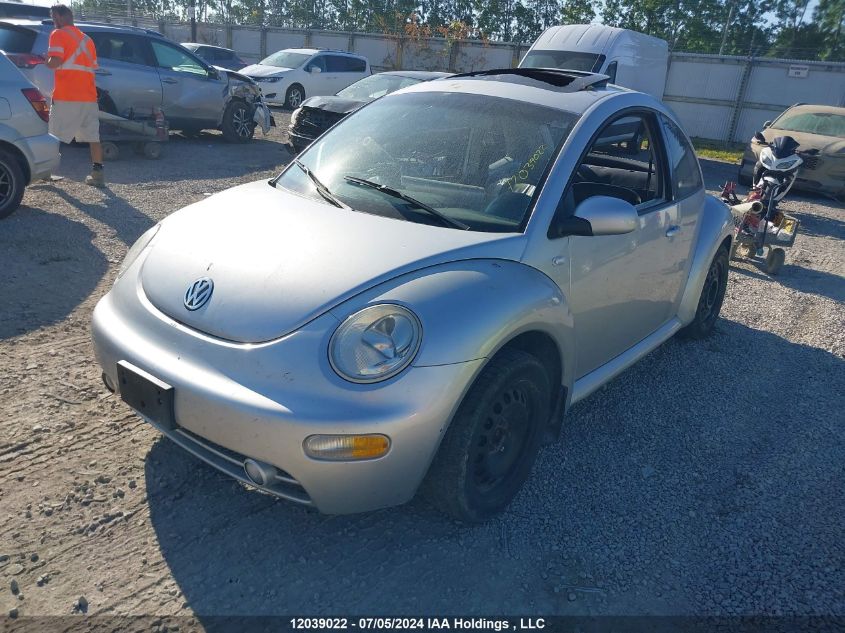 3VWCP21C01M445816 2001 Volkswagen New Beetle Gls Tdi