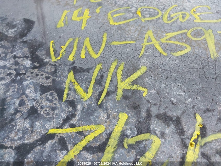 2014 Ford Edge Sel VIN: 2FMDK3JC3EBA59731 Lot: 12039025