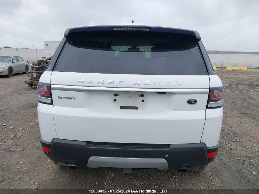 2016 Land Rover Range Rover Sport VIN: SALWR2KFXGA636080 Lot: 12039032