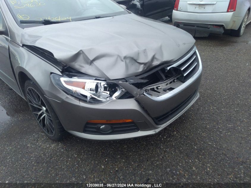 WVWGU93C69E529630 2009 Volkswagen Passat Cc