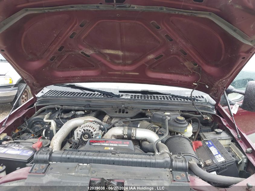 2004 Ford F350 Srw Super Duty VIN: 1FTSW31P44EC13241 Lot: 12039038