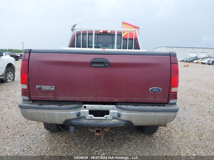 2004 Ford F350 Srw Super Duty VIN: 1FTSW31P44EC13241 Lot: 12039038