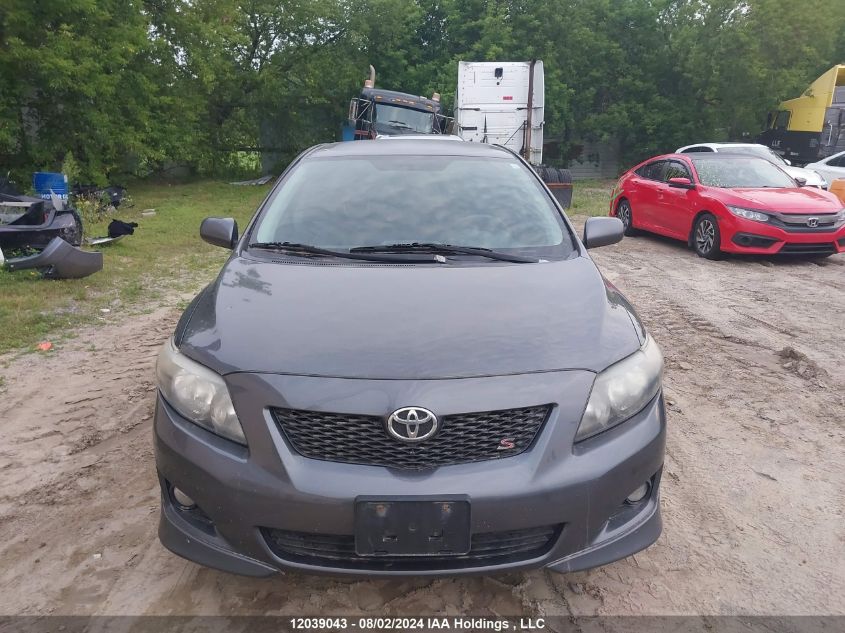 2009 Toyota Corolla S/Le/Xle VIN: 2T1BU40EX9C141080 Lot: 12039043