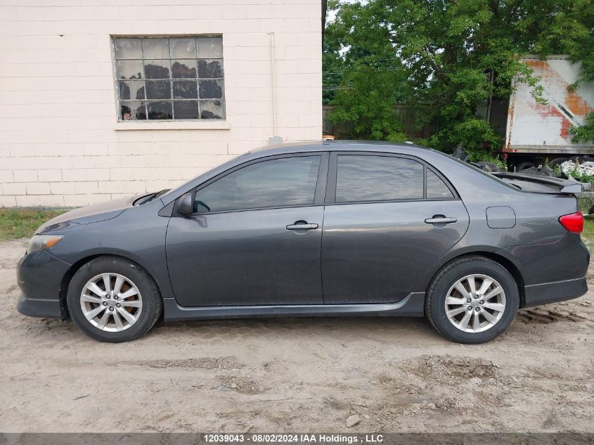 2009 Toyota Corolla S/Le/Xle VIN: 2T1BU40EX9C141080 Lot: 12039043
