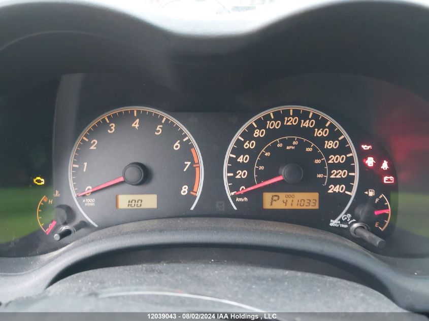 2009 Toyota Corolla S/Le/Xle VIN: 2T1BU40EX9C141080 Lot: 12039043