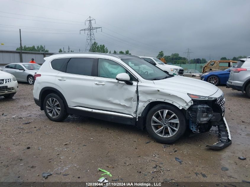 2020 Hyundai Santa Fe Preferred Awd With Sun And Leather Package VIN: 5NMS3CADXLH137583 Lot: 12039044