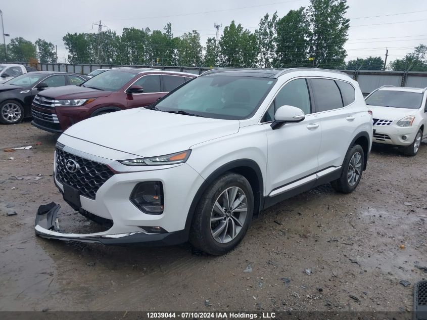 2020 Hyundai Santa Fe Preferred Awd With Sun And Leather Package VIN: 5NMS3CADXLH137583 Lot: 12039044