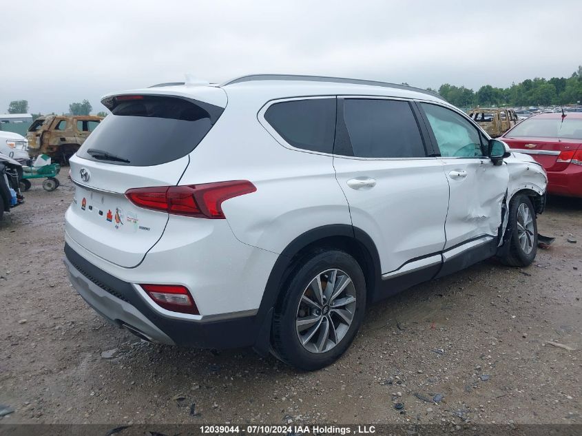 2020 Hyundai Santa Fe Preferred Awd With Sun And Leather Package VIN: 5NMS3CADXLH137583 Lot: 12039044