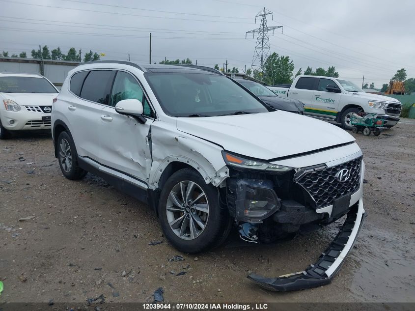 2020 Hyundai Santa Fe Preferred Awd With Sun And Leather Package VIN: 5NMS3CADXLH137583 Lot: 12039044