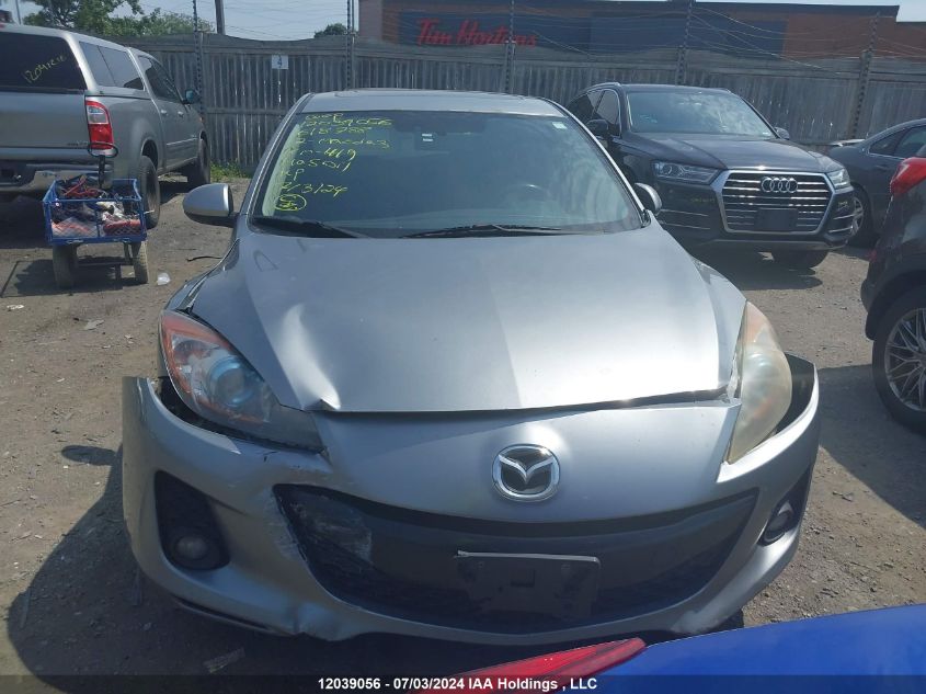 2012 Mazda Mazda3 VIN: JM1BL1L74C1618788 Lot: 12039056