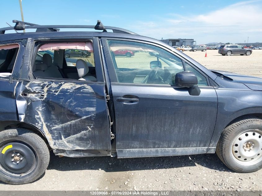 2015 Subaru Forester VIN: JF2SJCBC6FG484174 Lot: 12039068