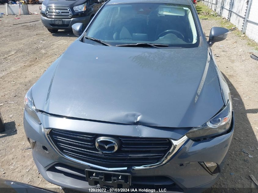 2021 Mazda Cx-3 VIN: JM1DKFC72M1505450 Lot: 12039072