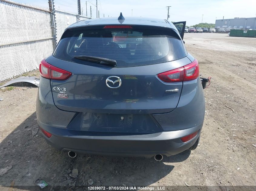 2021 Mazda Cx-3 VIN: JM1DKFC72M1505450 Lot: 12039072