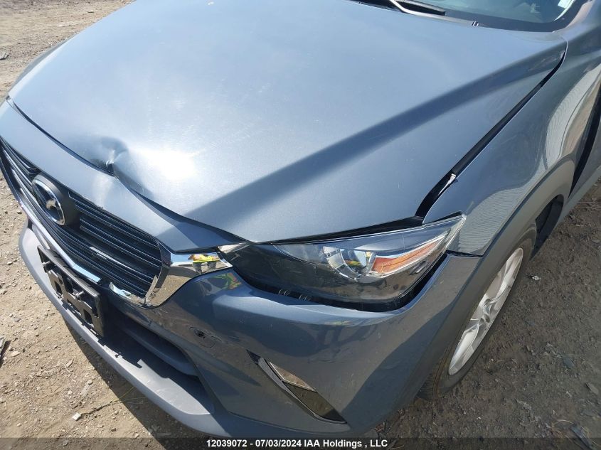 2021 Mazda Cx-3 VIN: JM1DKFC72M1505450 Lot: 12039072