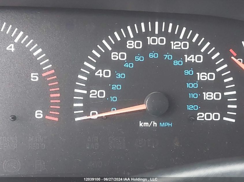 2000 Dodge Ram 1500 VIN: 3B7HF12Y1YG102814 Lot: 12039100