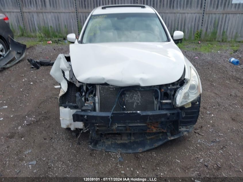 2010 Infiniti G37X VIN: JN1CV6AR2AM453256 Lot: 12039101