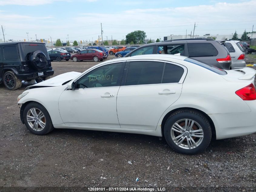 2010 Infiniti G37X VIN: JN1CV6AR2AM453256 Lot: 12039101